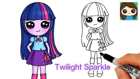 How To Draw Twilight Sparkle Equestria Girls Mlp Twilight Sparkle