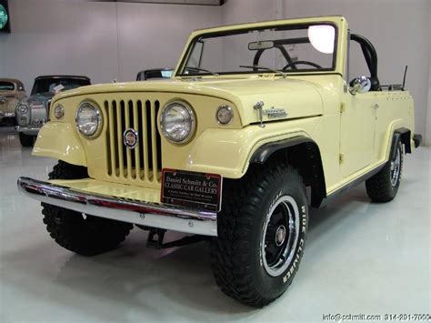 1968 Jeep Jeepster Commando ½ Cab Convertible — Daniel Schmitt And Company