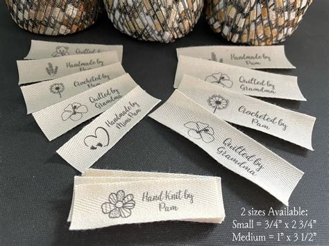 Personalized Labels For Handmade Items Etsy Handmade Personalized