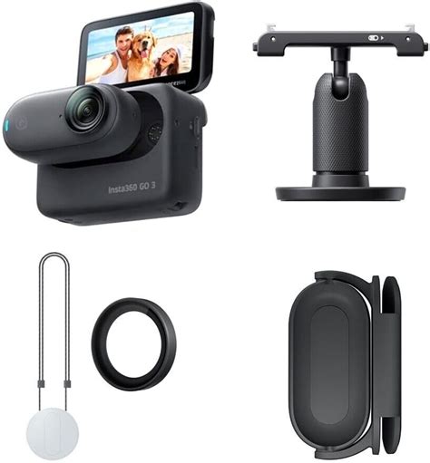 Amazon Insta360 GO 3 Midnight Black 64GB Small Lightweight