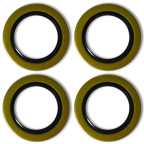 Set Of 4 Trailer Axle Grease Seals 5200 7000 225 10 36 5200 Grease