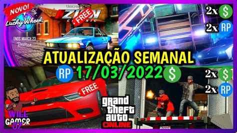 GTA 5 ONLINE ATUALIZAÇÃO 17 03 2022 É O FIM ROCKSTAR MUDA O GRÁFICO DE