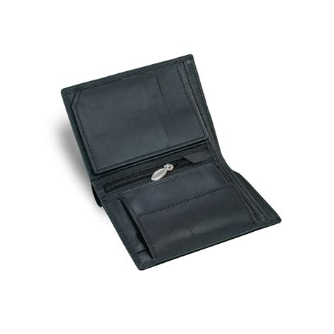 Spacious and Comfortable Black Leather Wallet – Mender Leather Factory