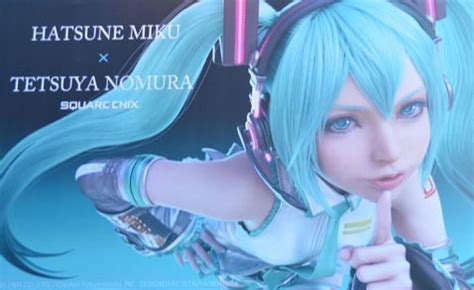 Tetsuya Nomura Had His Way With Hatsune Miku Heres The Result Niche