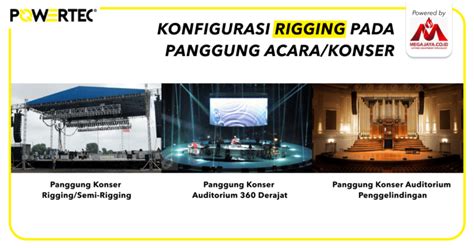 Tipe Ukuran Panggung Rigging Untuk Acara Maupun Konser