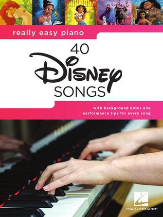 Really Easy Piano: 40 Disney Songs (Sheet Music) Really Easy Piano ...