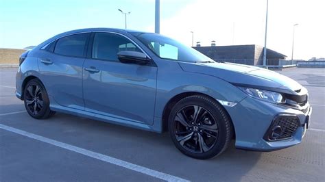 2018 Honda Civic Hatchback 1 0 VTEC Turbo SR Start Up And Full Vehicle