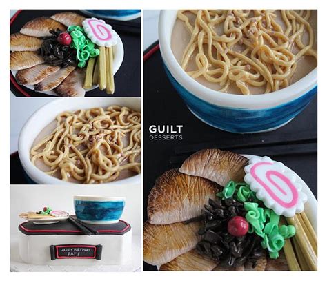 Santouka Ramen Cake Decorated Cake By Guilt Desserts Cakesdecor