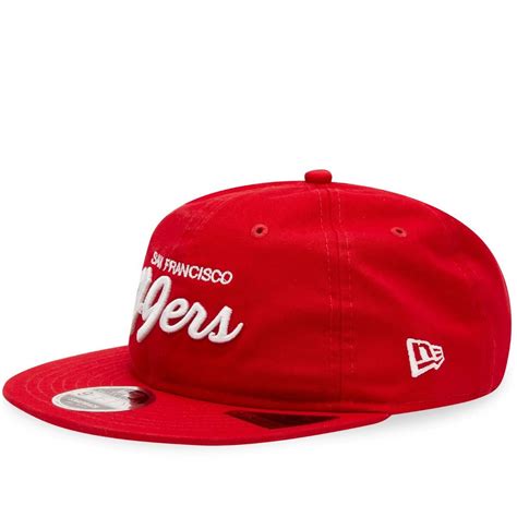 New Era San Francisco 49ers 9fifty Adjustable Cap In Red New Era Cap