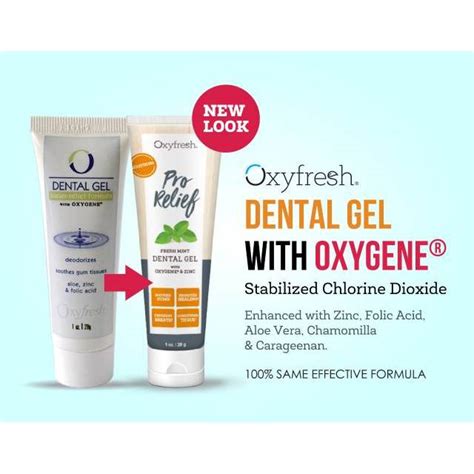 Jual Oxyfresh Dental Gel 28gr Shopee Indonesia