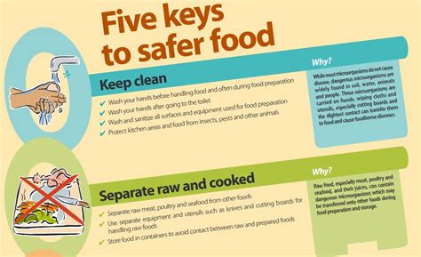 Food Safety And Sanitation Poster