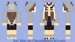 Wolf girl Minecraft Skin