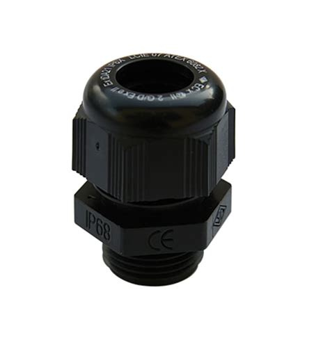 F E Sib Sib Sib Tec Series Black Polyamide Cable Gland M