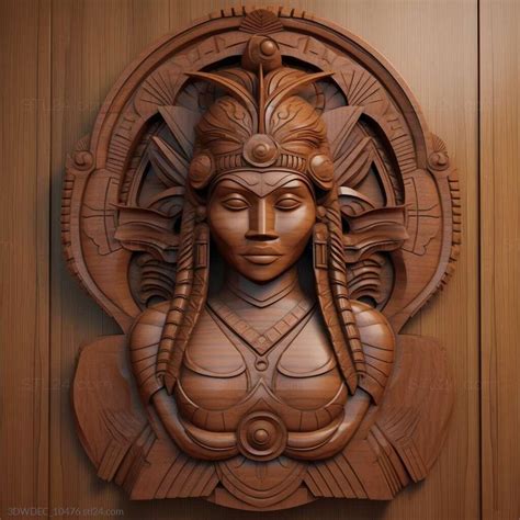 Wall Decor St Bikini Dwdec D Stl Model For Cnc