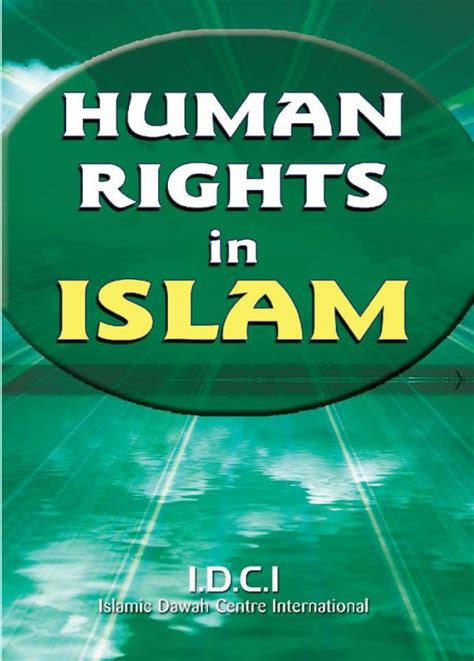 Human Rights In Islam Idci