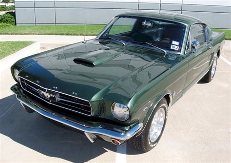 Ivy Green 1965 Ford Mustang Fastback