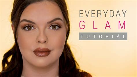 EVERYDAY GLAM MAKEUP TUTORIAL YouTube