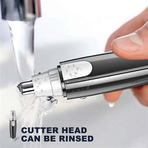 Electric Nose Hair Trimmer Shaver Ear Face Eyebrow Mustache Beard