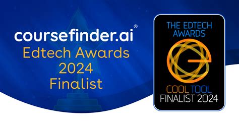 Coursefinder Ai Is A Finalist For The Edtech Awards 2024