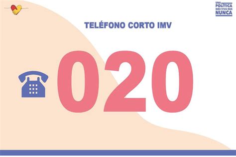 El 020 nuevo teléfono gratis del IMV