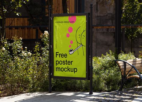 Free Street Flyerposter Mockup Psd 40 Off