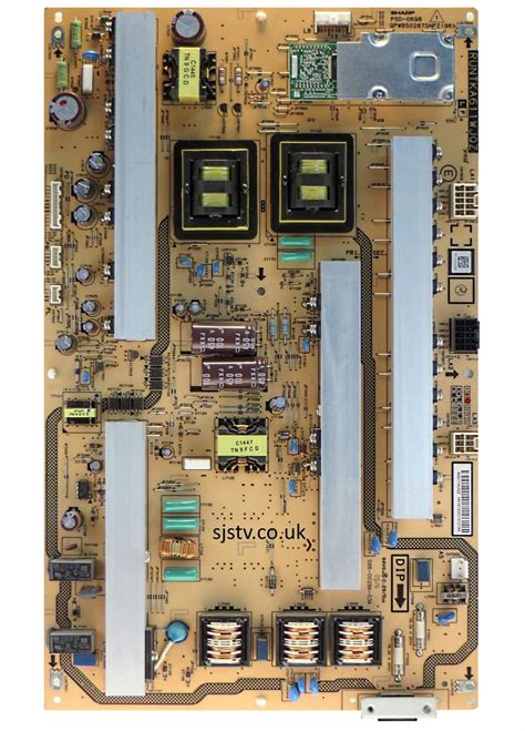 Power Supplies Sharp LC 46LE600E Power Supply RUNTKA611WJQZ PSD 0698