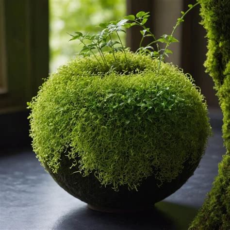 Premium Photo Moss Ball