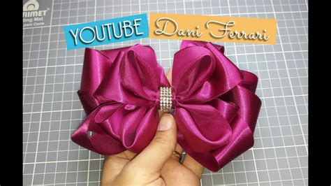 Como Fazer La Os De Fita De Cetim Tutorial Passo A Passo Ribbon Bow