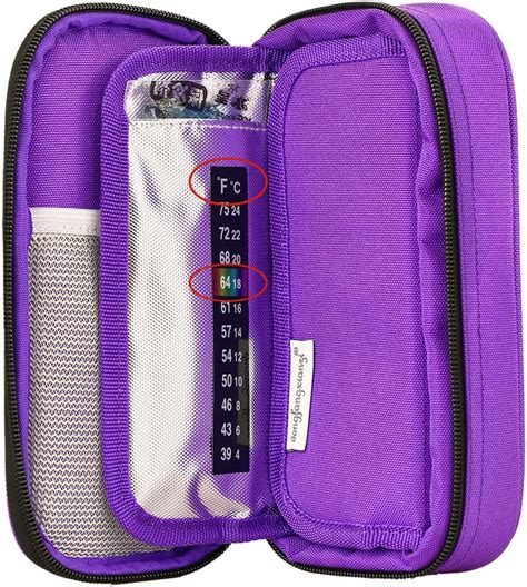 YOUSHARES Insulin Cooler Travel Case Medication Diabetic Insulated