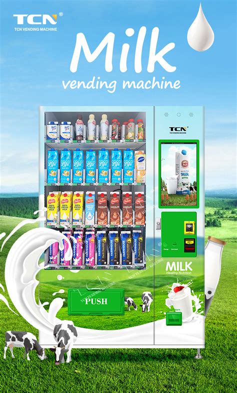 Boxed Milk Vending Dairy Convenience Vending Machines Ie