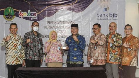 Majukan Ekonomi Desa Lewat Literasi Keuangan Bank Bjb Jalin Kerja Sama