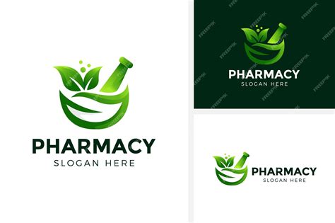 Premium Vector Creative Pharmacy Logo Design Vector Illustration