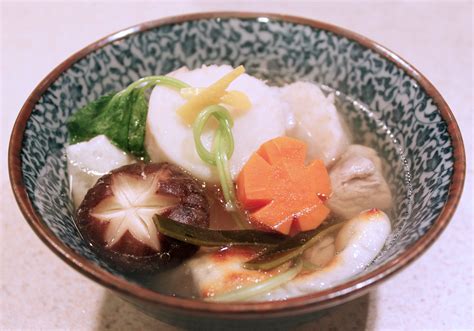 Japanese Rice Cake In Soup