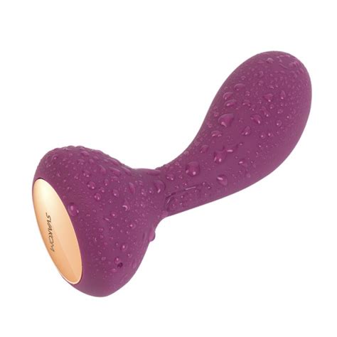 SVAKOM Julie Remote Control Anal And G Spot Massager Violet GSpot