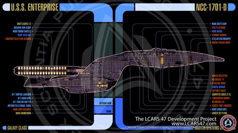 Lcars Master Systems Display And Unique Starship Abilities