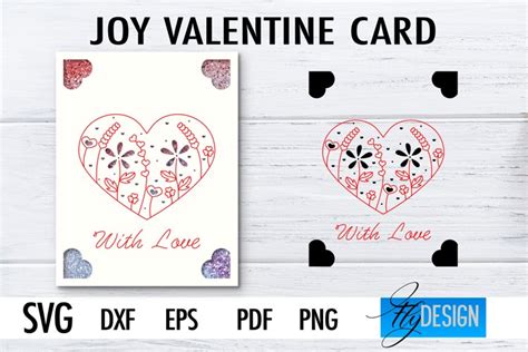 Joy Valentines Card Svg Valentines Postcard 3015796