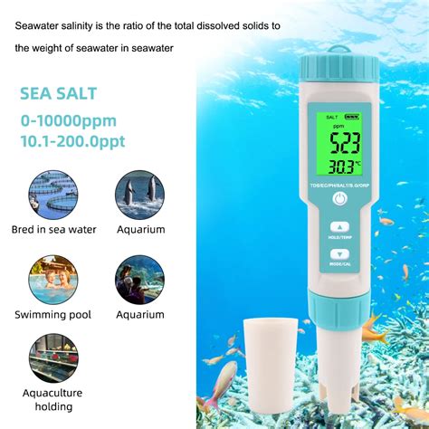 In Temp Orp Ec Tds Salinity S G Ph Meter C Mikroelectron