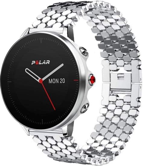 Stalen Smartwatch Bandje Geschikt Voor Polar Grit X Stalen Vis Band