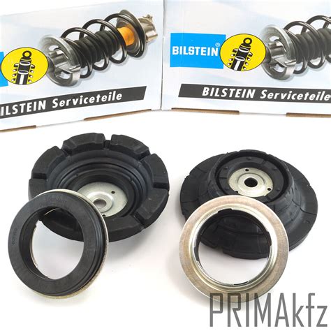 2x BILSTEIN Stoßdämpfer Domlager SACHS Staubmanschette vorne für VW