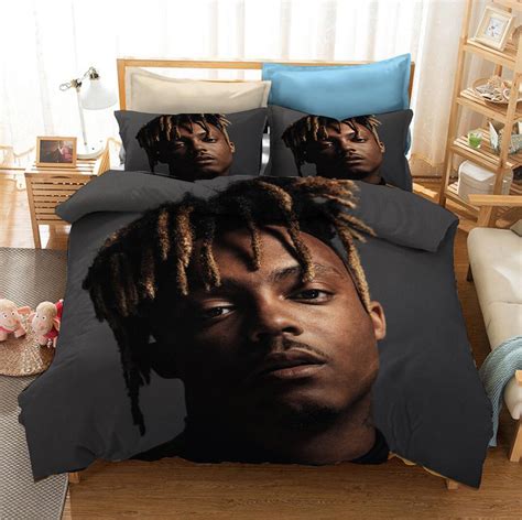 Juice Wrld 3 Piece Bed Set Tanime