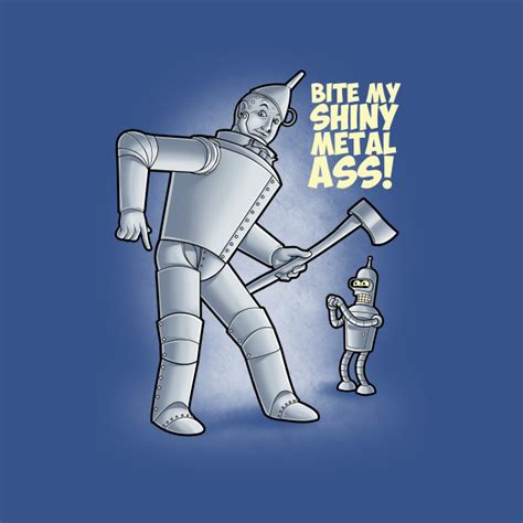 Bite My Shiny Metal Ass Bender T Shirt The Shirt List