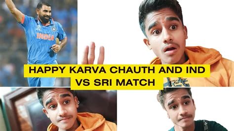 Happy Karva Chauth And Ind Vs Sri Match 👍👍😉like Viral Subscribe