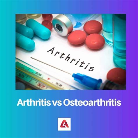 Artriit Vs Osteoartriit Erinevus Ja V Rdlus