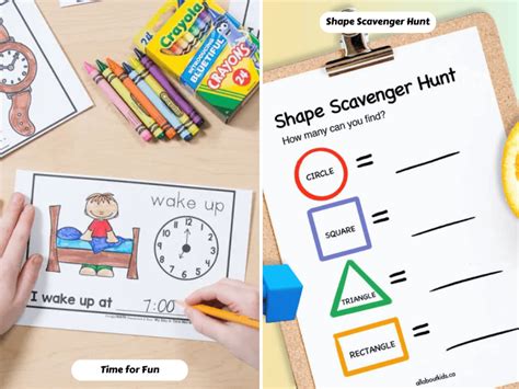 23 Math Activities For Kindergarten: Games, Worksheets, Sensory Play ...