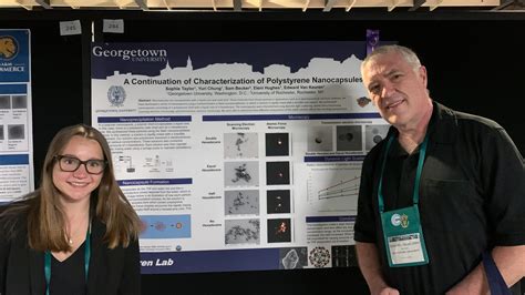 Physics Major Wins Poster Award For Research On Nanoparticles College Of Arts And Sciences