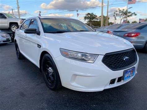 2013 Ford Taurus Police Interceptor Awd 4dr Sedan Ebay