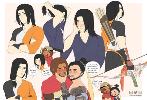 Hanzo Shimada Updates On Twitter Sesameowo This Is So Cute Your