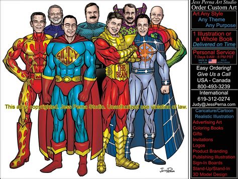 How to Order Ad Cartoons and Caricatures from a Freelance Illustrator ...