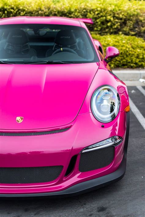 Pink Porsche Porsche Luxury Cars Super Cars