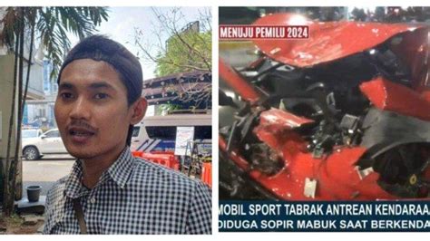 Ada Insiden Pemukulan Usai Ferrari Tabrak 5 Kendaraan Di Senayan